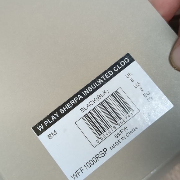 HUNTER Play Sherpa Insulated Clogs size 8 - Picture 5 of 9